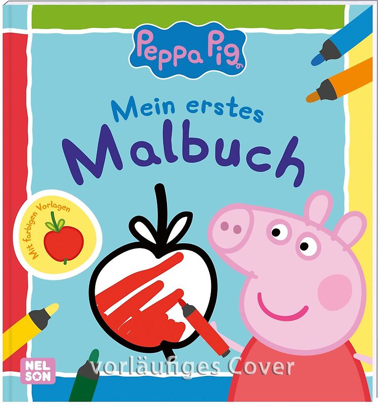 Peppa Wutz Ausmalbilder: Mein erstes Malbuch