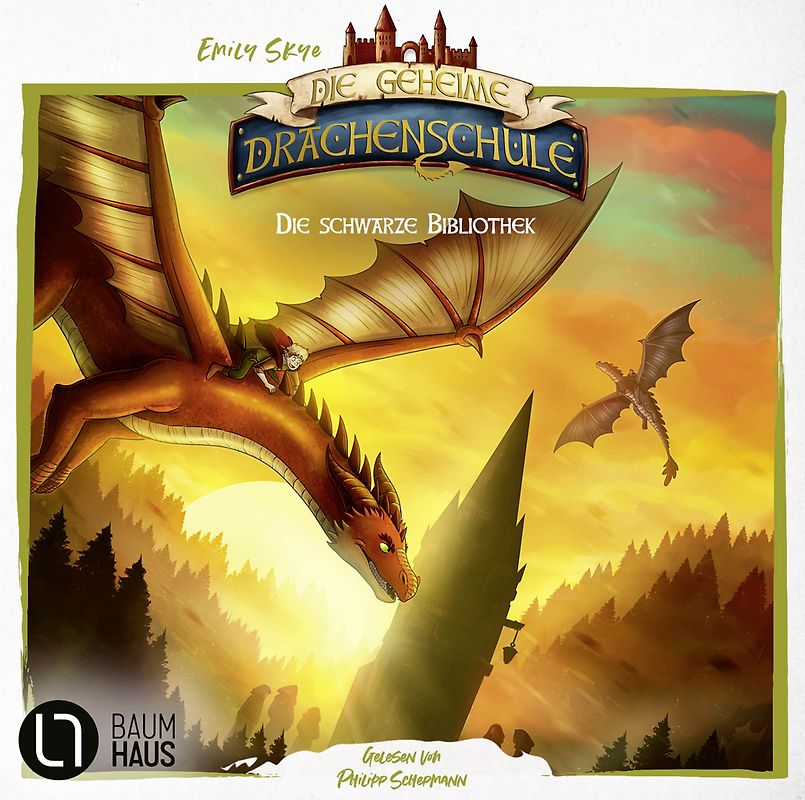 Die geheime Drachenschule - Die schwarze Bibliothek