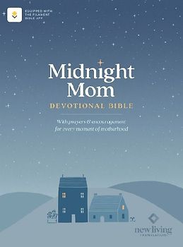 NLT Midnight Mom Devotional Bible (Softcover, Red Letter, Filament Enabled)