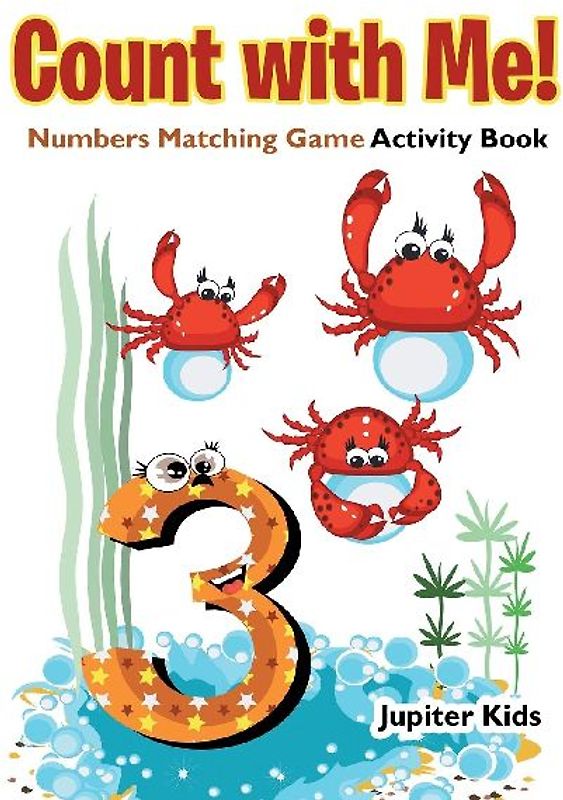 Count with Me! Numbers Matching Game Activity Book