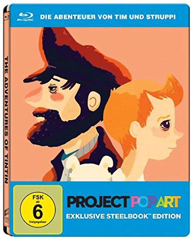 Die Abenteuer von Tim und Struppi - Das Geheimnis der Einhorn [Steelbook Project Popart] Blu-ray Disc