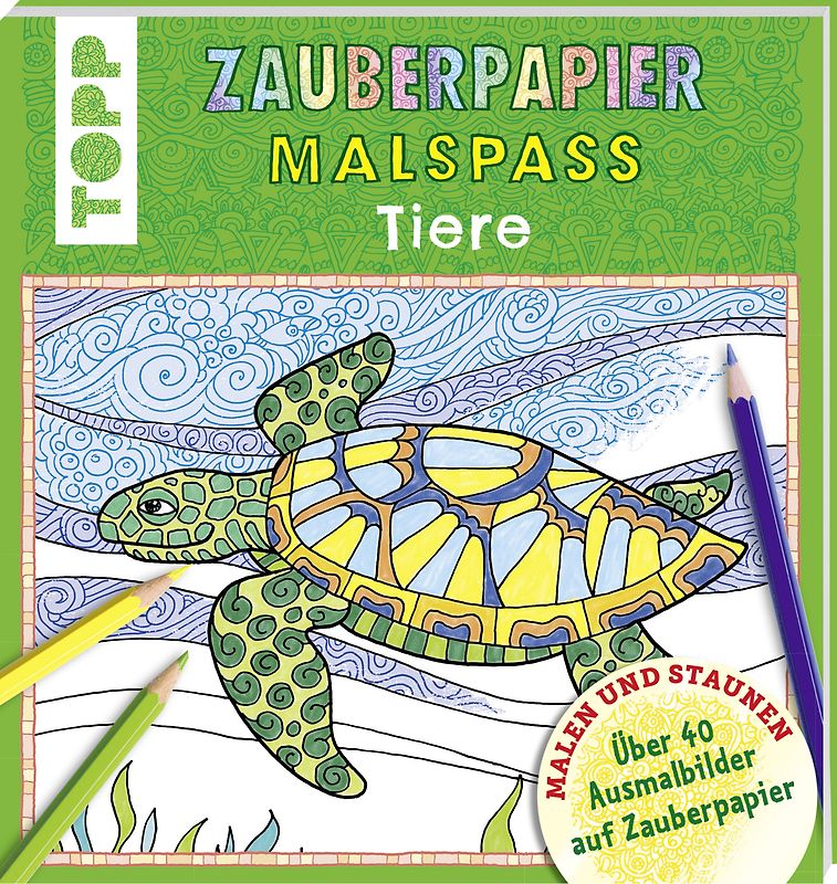 Zauberpapier Malspaß Tiere