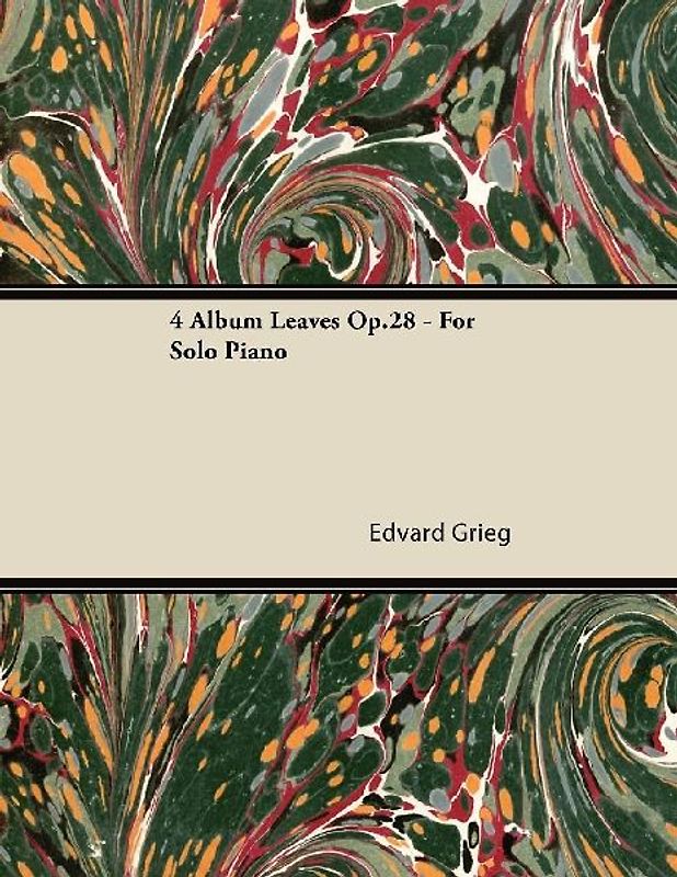 4 Album Leaves Op.28 - For Solo Piano