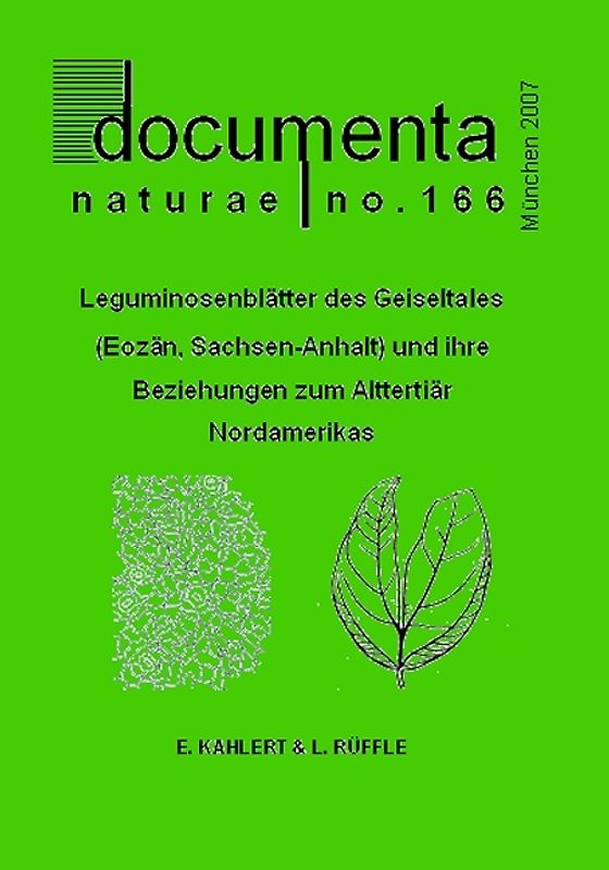 Leguminosenblätter des Geiseltales