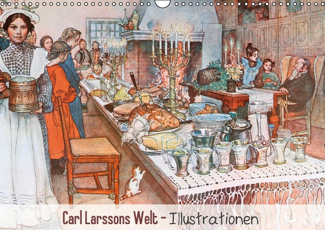 Carl Larssons Welt – Illustrationen (PosterbuchDIN A3 quer)