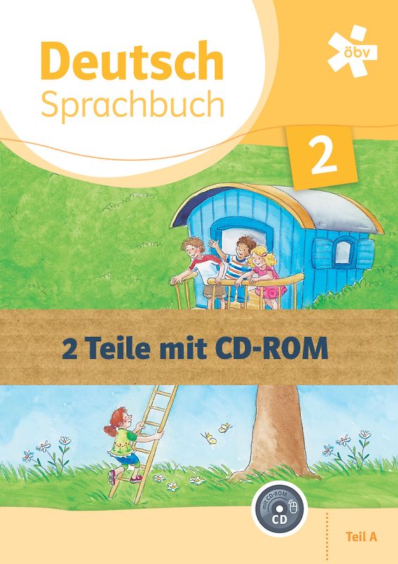 Deutsch Sprachbuch 2, Schülerbuch mit CD-ROM
