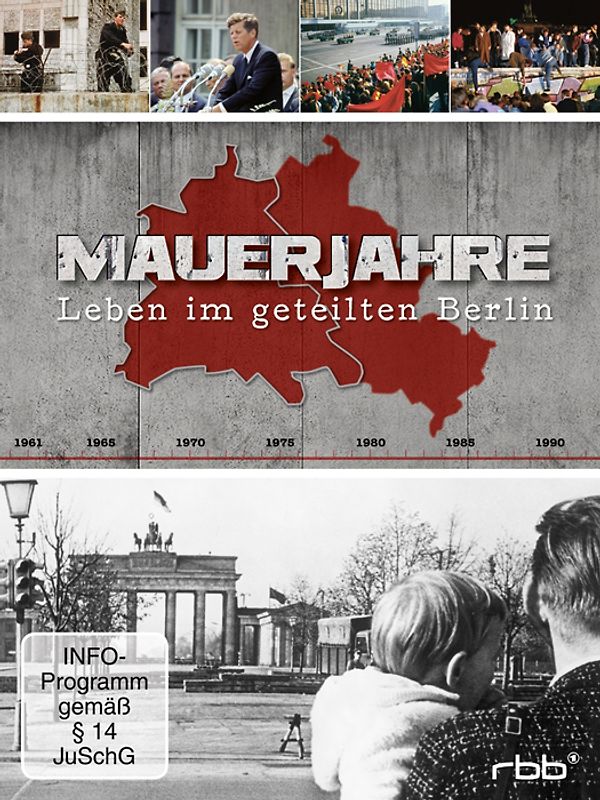 Mauerjahre - Leben im geteilten Berlin [3 DVDs] DVD