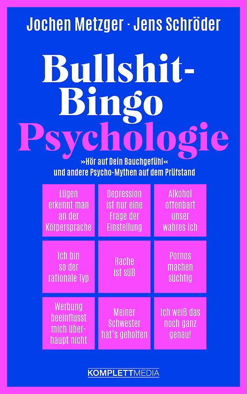 Bullshit-Bingo Psychologie