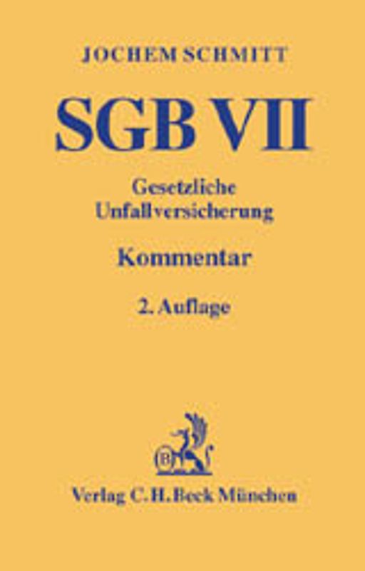 SGB VII. Gesetzliche Unfallversicherung