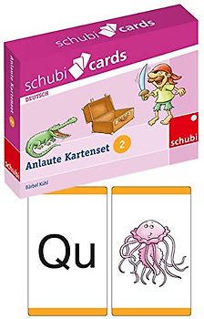 Schubicards Anlaute Kartenset 2 (Schubicards Deutsch)