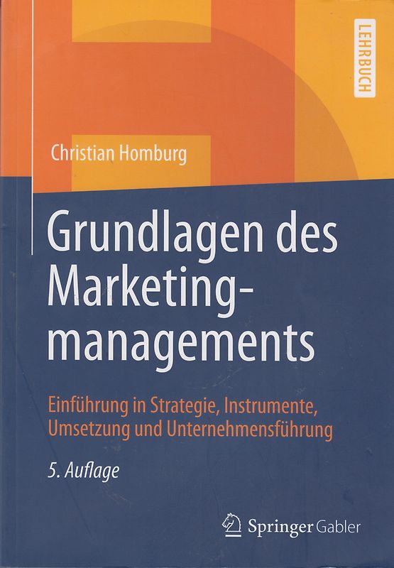 Grundlagen des Marketingmanagements