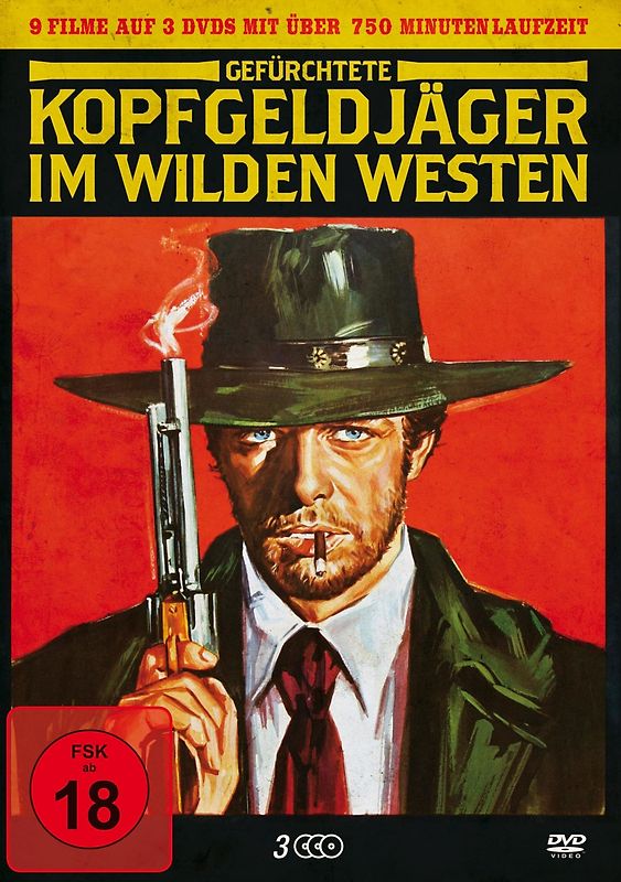 Gefürchtete Kopfgeldjäger im Wilden Westen [3 DVDs] DVD