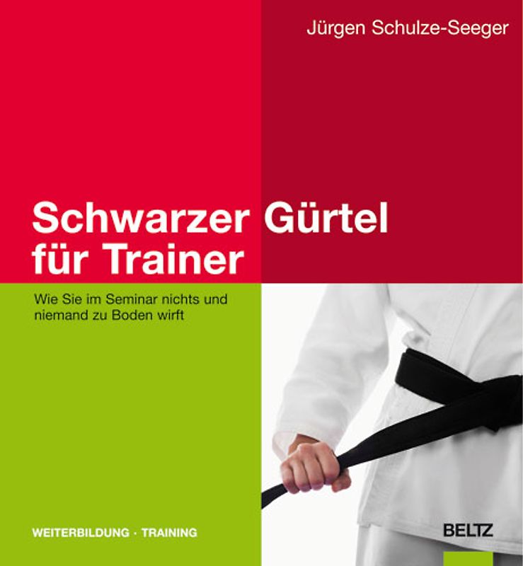 Schwarzer Gürtel für Trainer