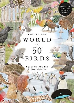 Around the World in 50 Birds 1000 Piece Puzzle