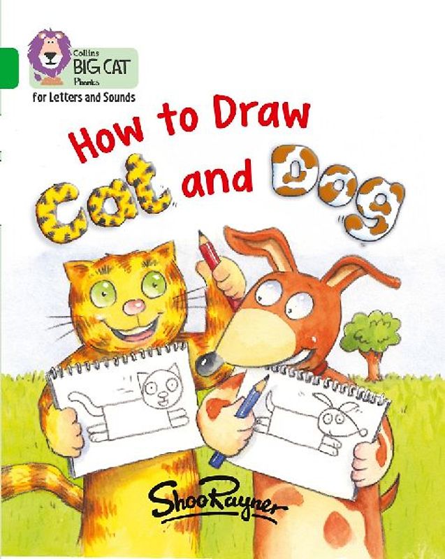 How to Draw Cat and Dog
