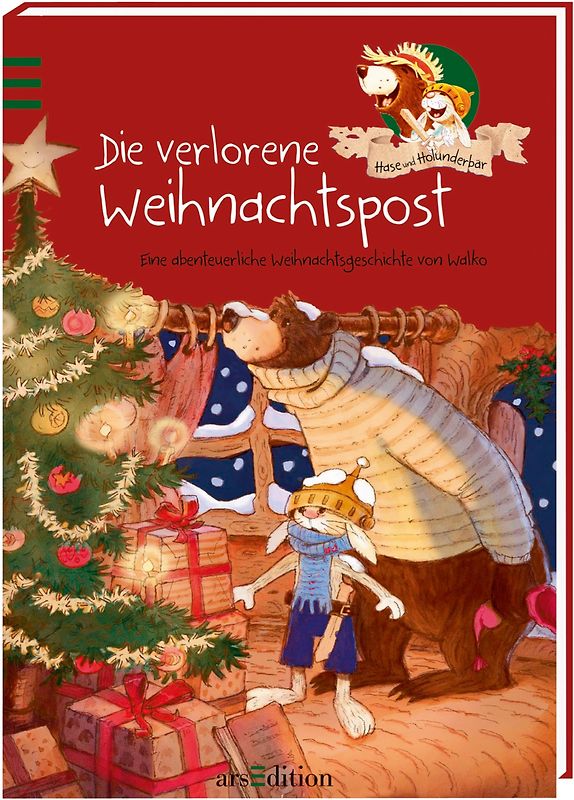Hase und Holunderbär - Die verlorene Weihnachtspost