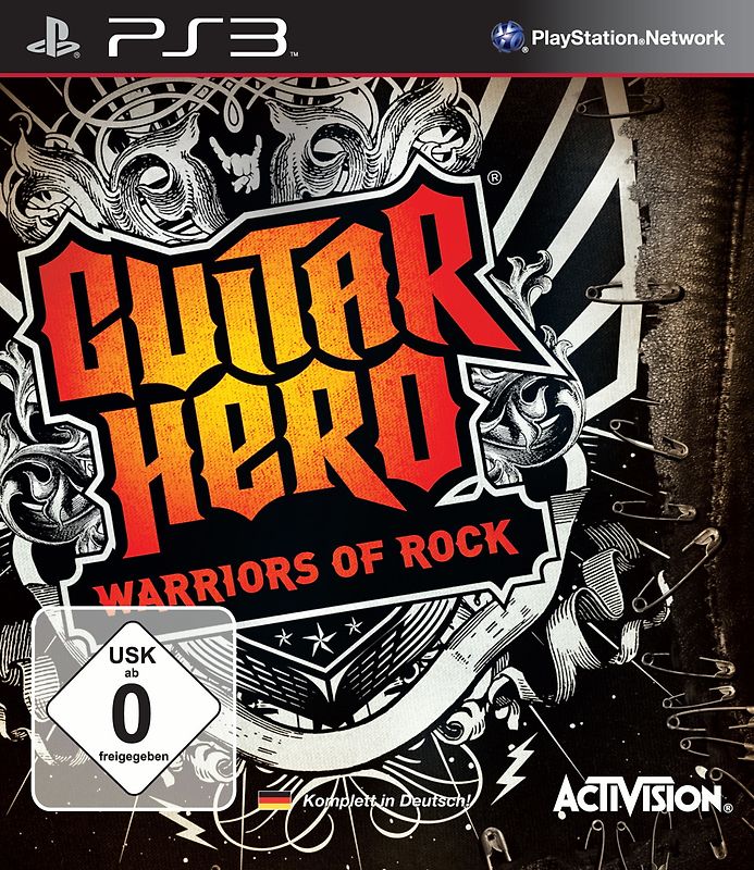 Guitar Hero: Warriors of Rock [nur Software] PlayStation 3