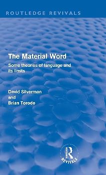 The Material Word (Routledge Revivals)