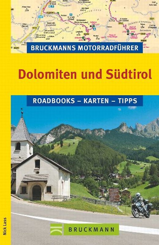 Bruckmanns Motorradführer Dolomiten und Südtirol