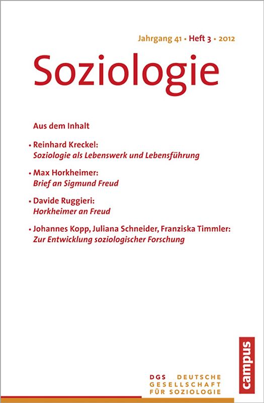 Soziologie 3.2012