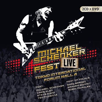 Fest-Live Tokyo International Forum Hall A - Michael Schenker [2CDs + DVD Video]