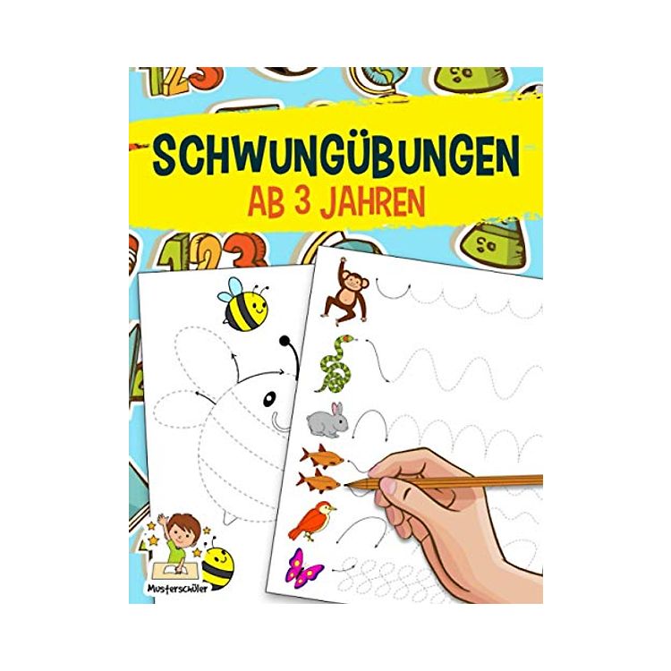 Schwungübungen ab 3 Jahren: Das große Übungsheft zur Förderung der