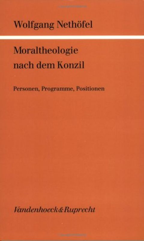 Moraltheologie nach dem Konzil