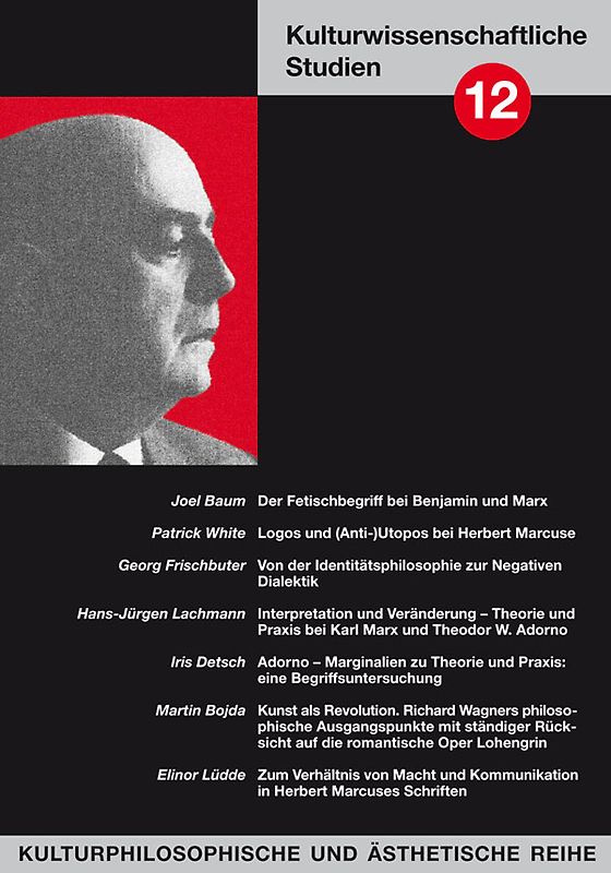 Kulturwissenschaftliche Studien 12