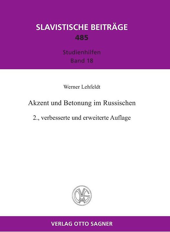 Akzent und Betonung im Russischen