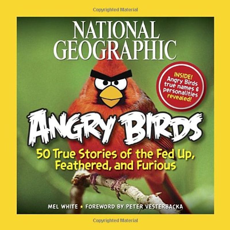 National Geographic Angry Birds: 50 True Stories of the Fed Up, Feathered, and Furious - White, Mel