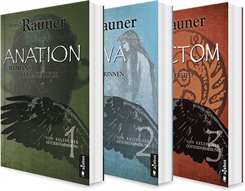 Von keltischer Götterdämmerung. Die Kelten-Saga. Band 1-3: Anation - Wodans Lebenshauch / Völva - Wodans Seherinnen / Brictom - Wodans Götterlied. Die komplette Saga in einem Bundle