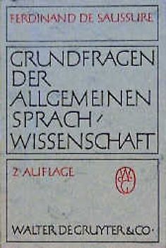 Grundfragen der allgemeinen Sprachwissenschaft