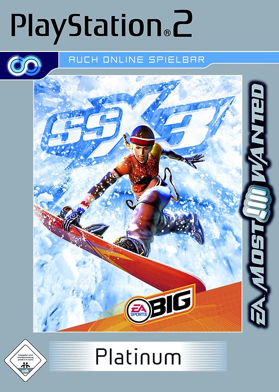 SSX 3 [Platinum, Most Wanted] PlayStation 2