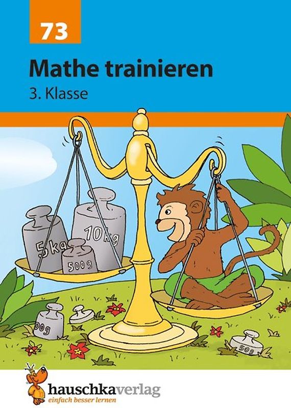 Mathe trainieren 3. Klasse, A5- Heft