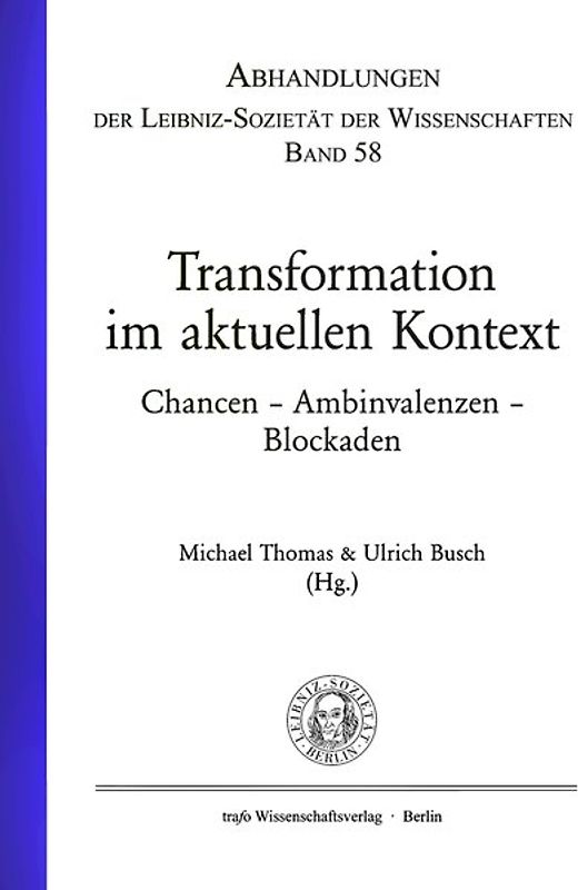 Transformation im aktuellen Kontext