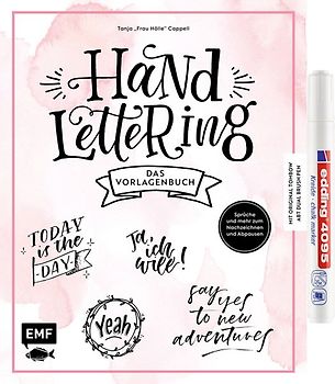 Handlettering – Das Vorlagenbuch – Mit original Tombow ABT Dual Brush Pen