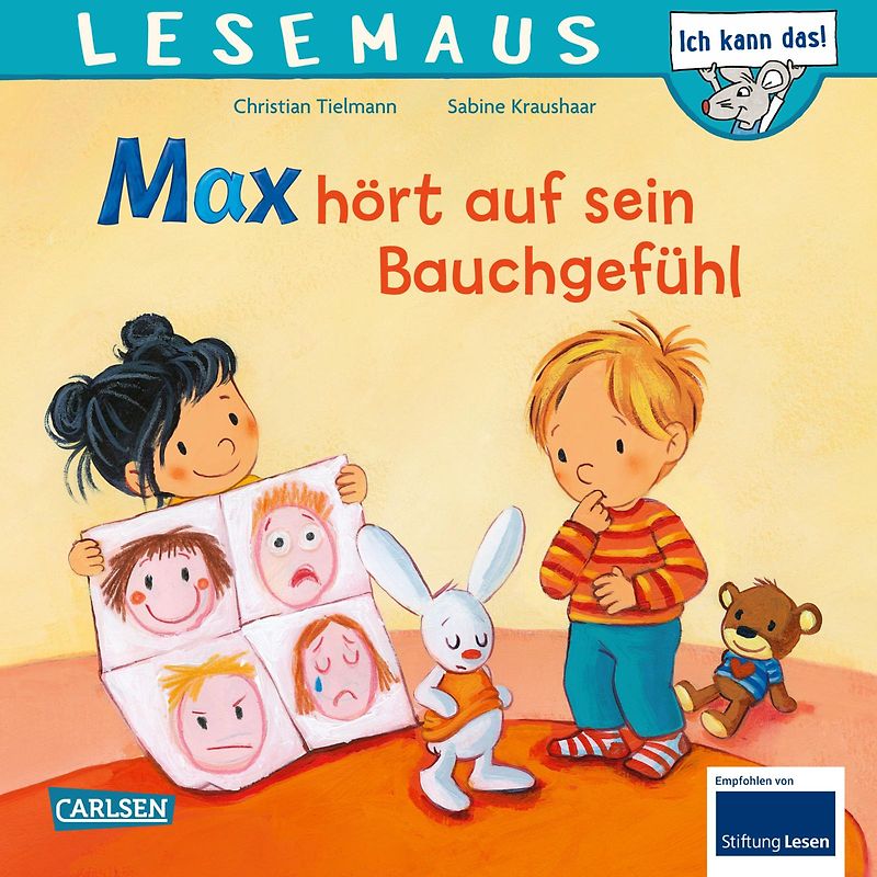 LESEMAUS 34: Max hört auf sein Bauchgefühl