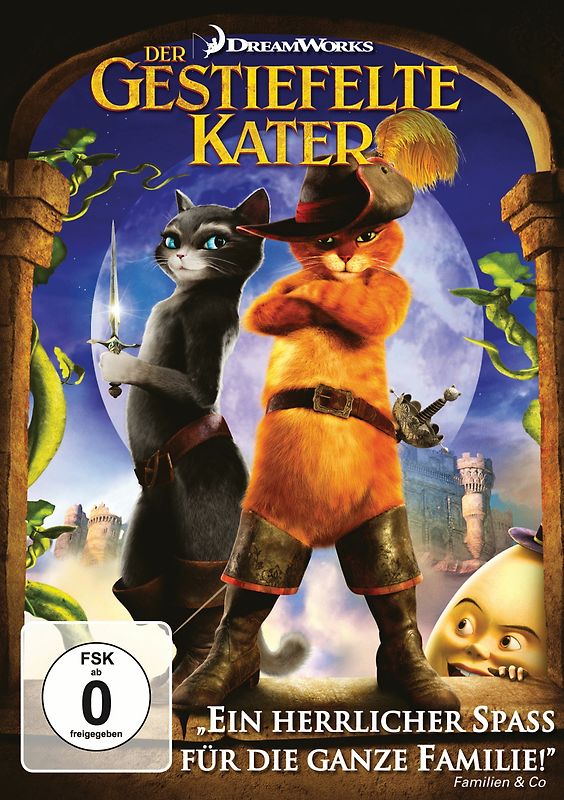 Der gestiefelte Kater DVD