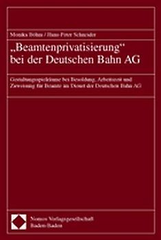 "Beamtenprivatisierung" bei der Deutschen Bahn AG