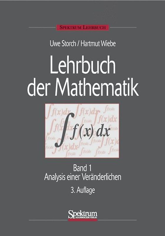 Lehrbuch der Mathematik, Band 1