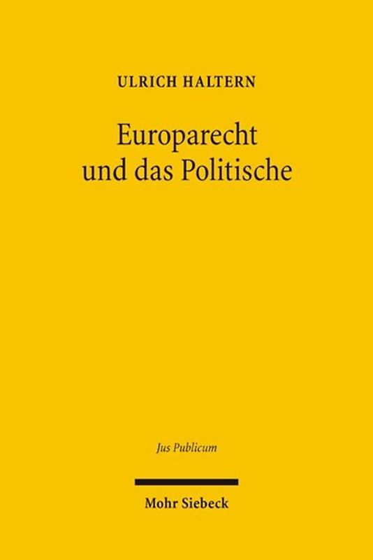 Europarecht und das Politische