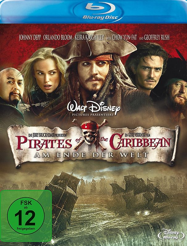 Pirates of the Caribbean - Am Ende der Welt Blu-ray Disc