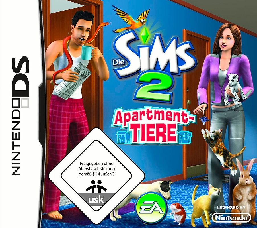 Die Sims 2 - Apartment Tiere [Software Pyramide] Nintendo DS