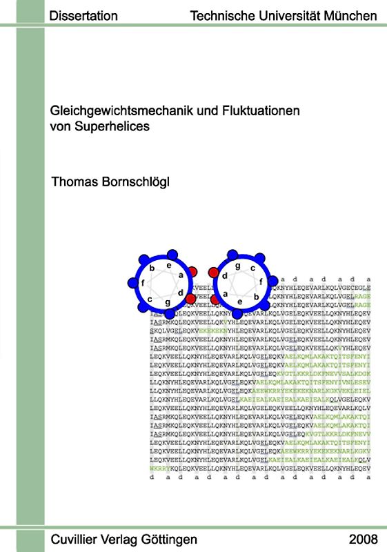 Gleichgewichtsmechanik und Fluktuationen von Superhelices