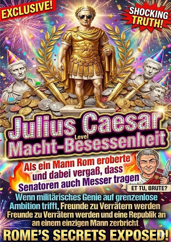 Julius Caesar Level Macht-Besessenheit: Als ein Mann Rom eroberte und dabei vergaß, dass Senatoren auch Messer tragen