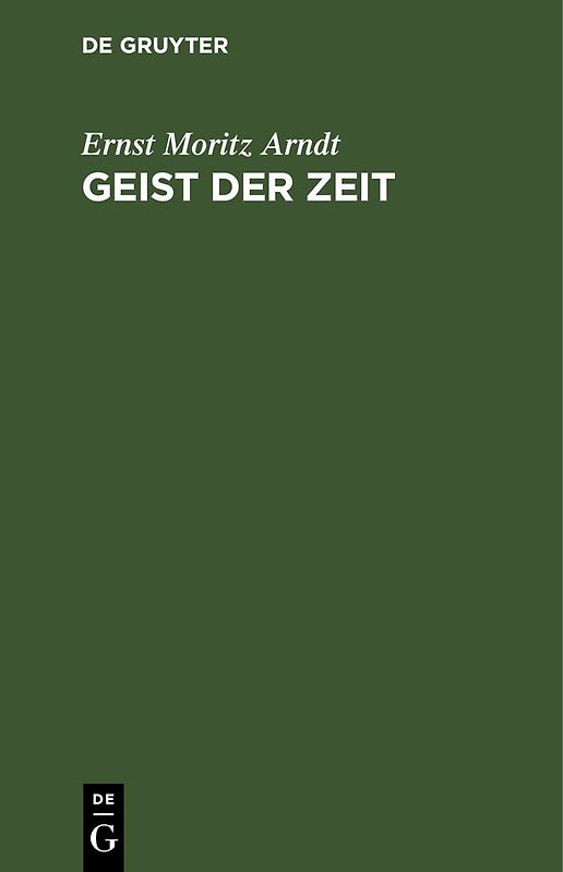 Geist der Zeit