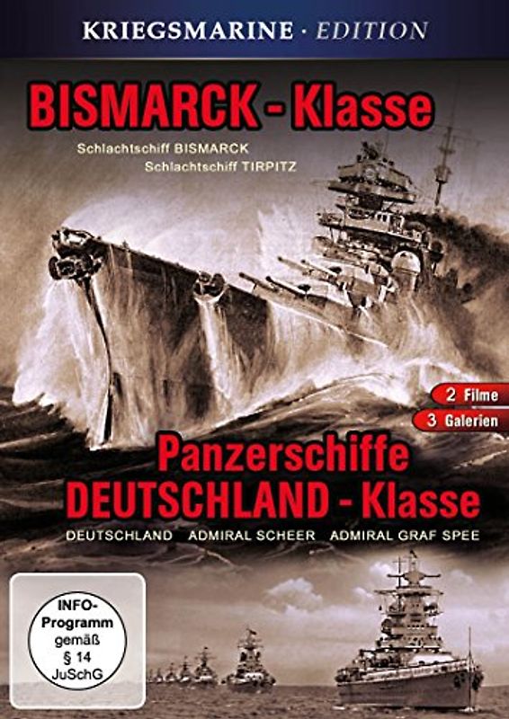 Bismarck- & Deutschland Klasse DVD