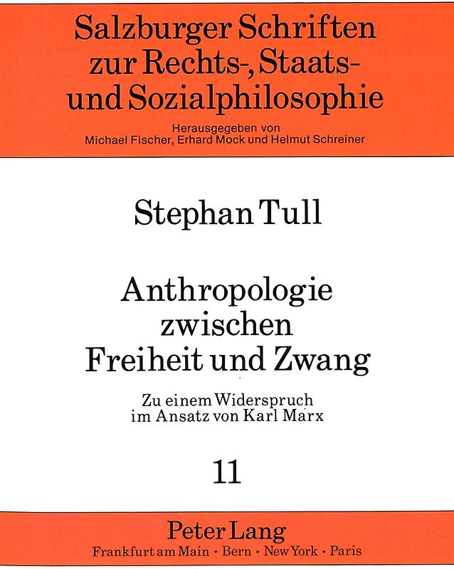 Anthropologie zwischen Freiheit und Zwang