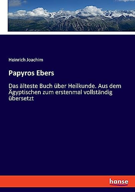 Papyros Ebers