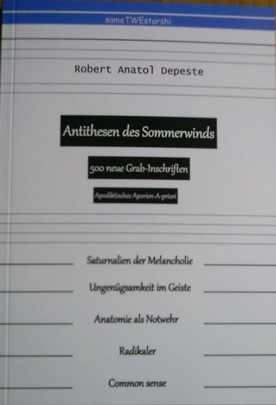 Antithesen des Sommerwinds